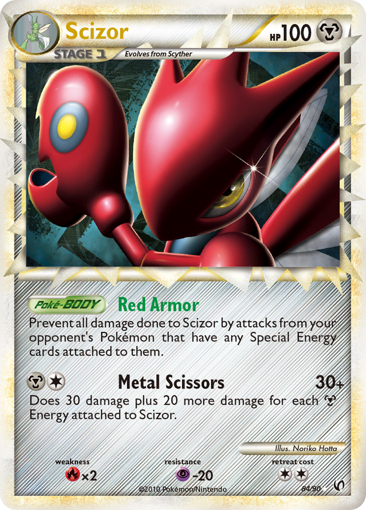 Scizor — illustrated card