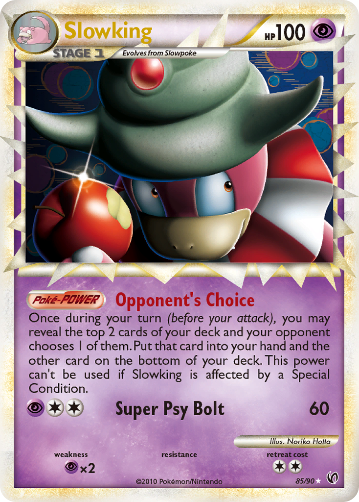 Slowking — illustrated card