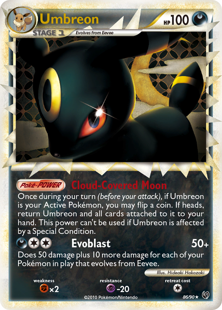 Umbreon — illustrated card