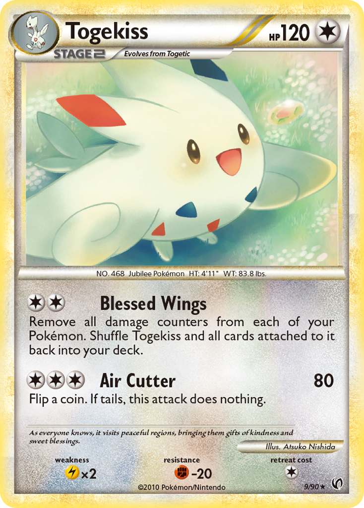 Togekiss — illustrated card