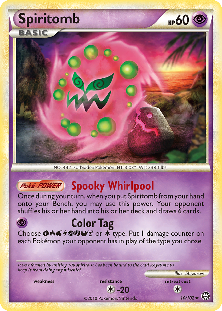 Spiritomb — illustrated card
