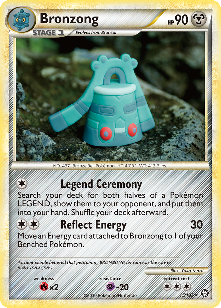 Bronzong — illustrated card