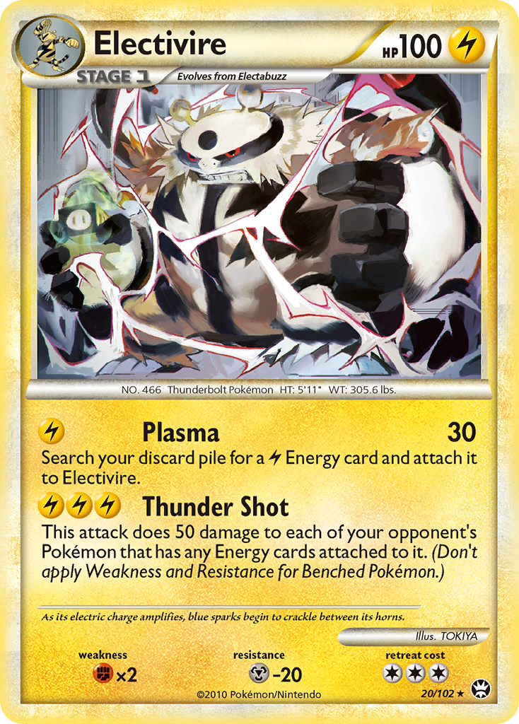 Electivire — illustrated card