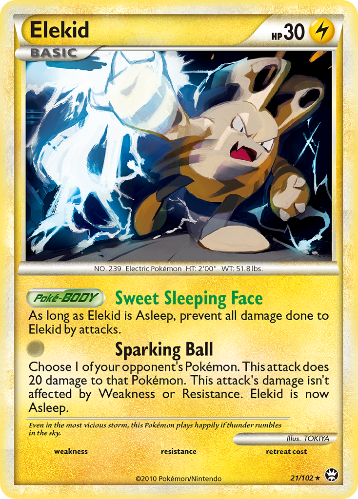 Elekid — illustrated card