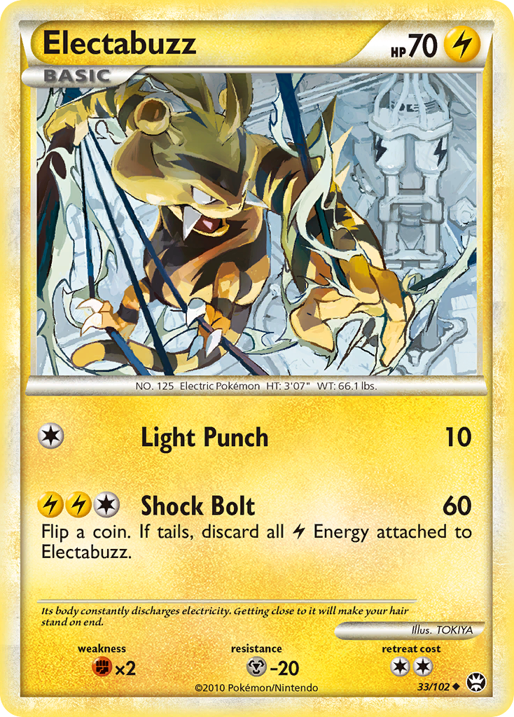 Electabuzz — illustrated card
