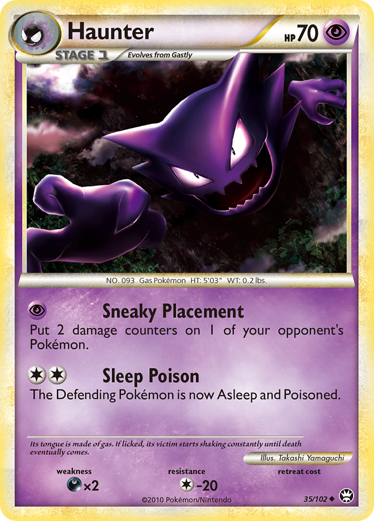 Haunter — illustrated card