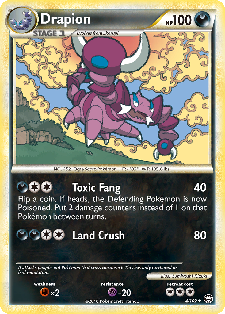 Drapion — illustrated card
