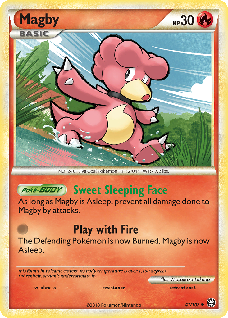 Magby — illustrated card