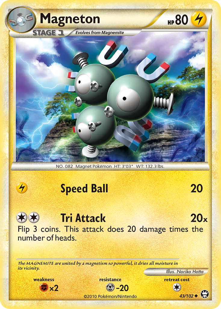 Magneton — illustrated card