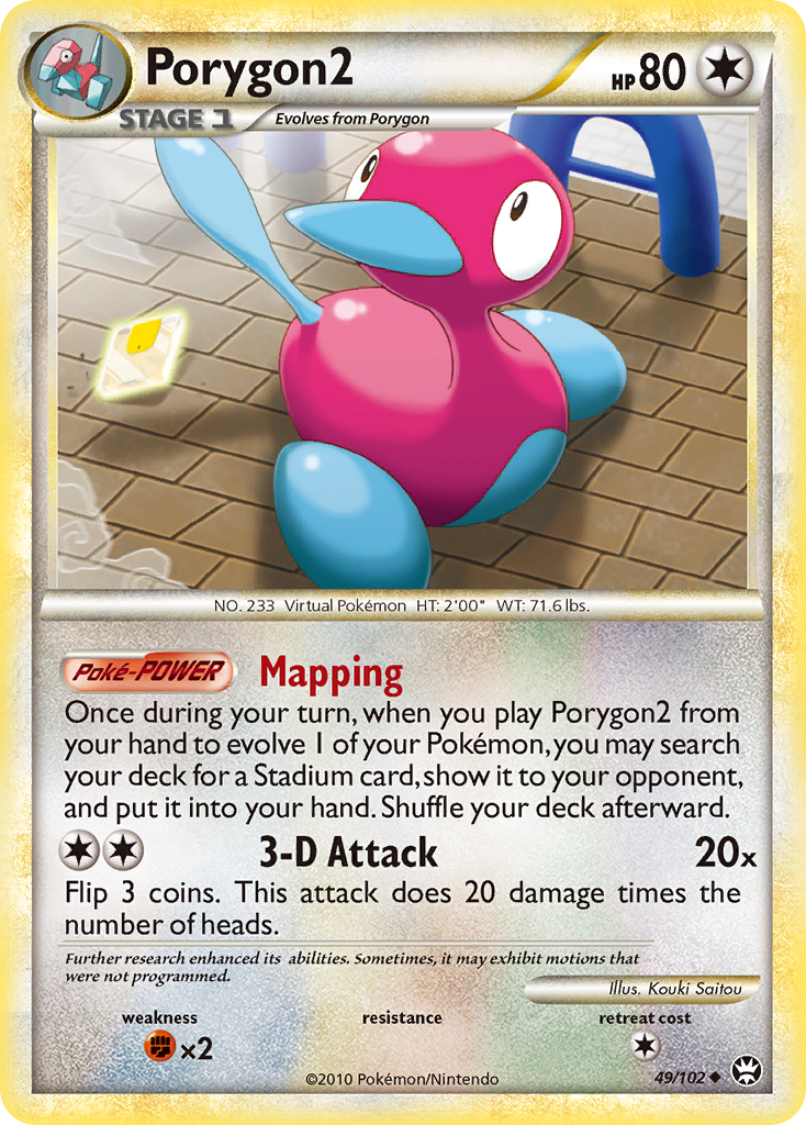 Porygon2 — illustrated card