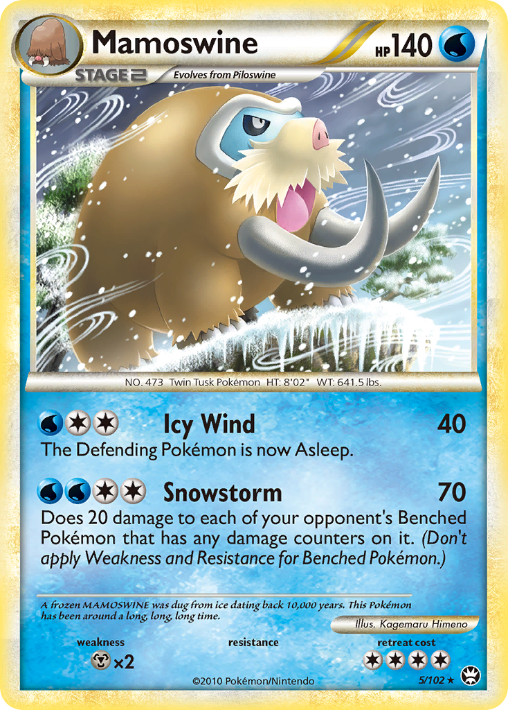 Mamoswine — illustrated card