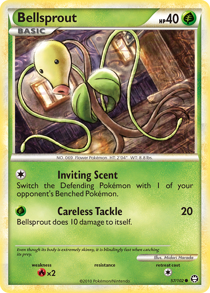 Bellsprout — illustrated card