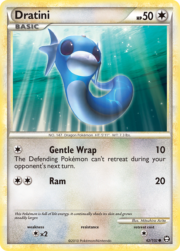 Dratini — illustrated card
