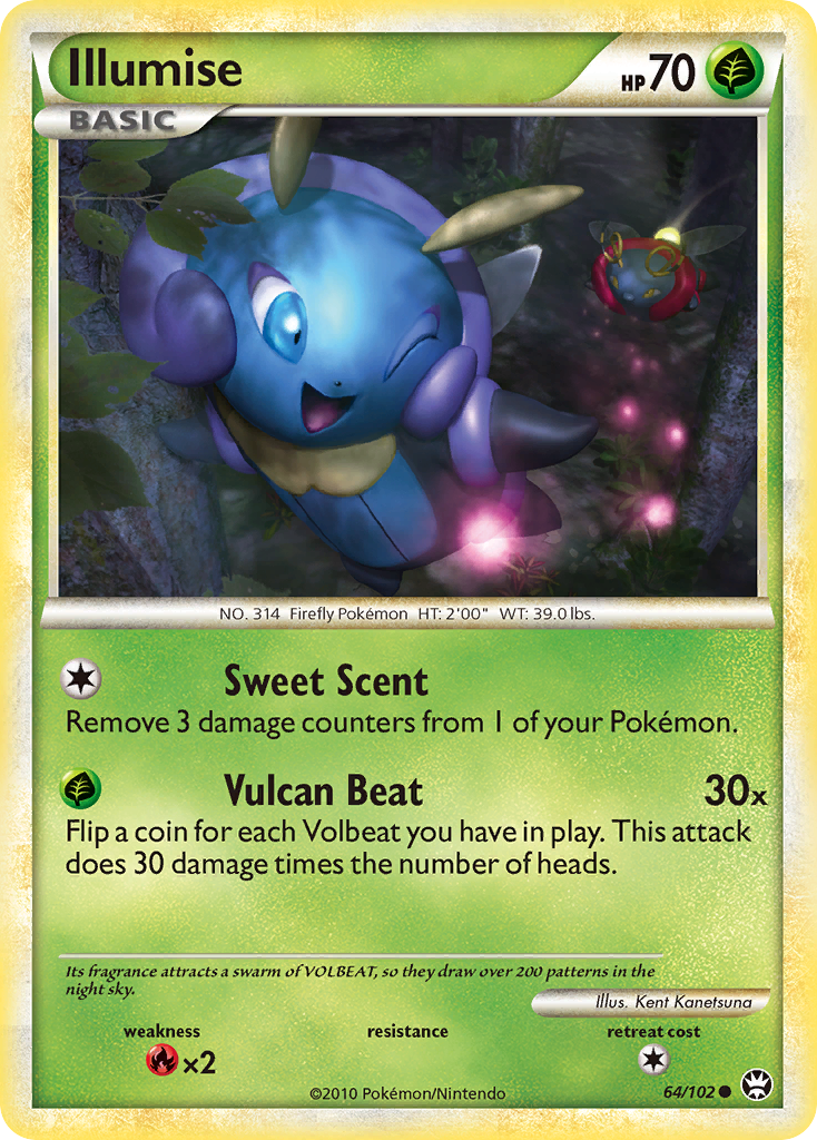 Illumise — illustrated card