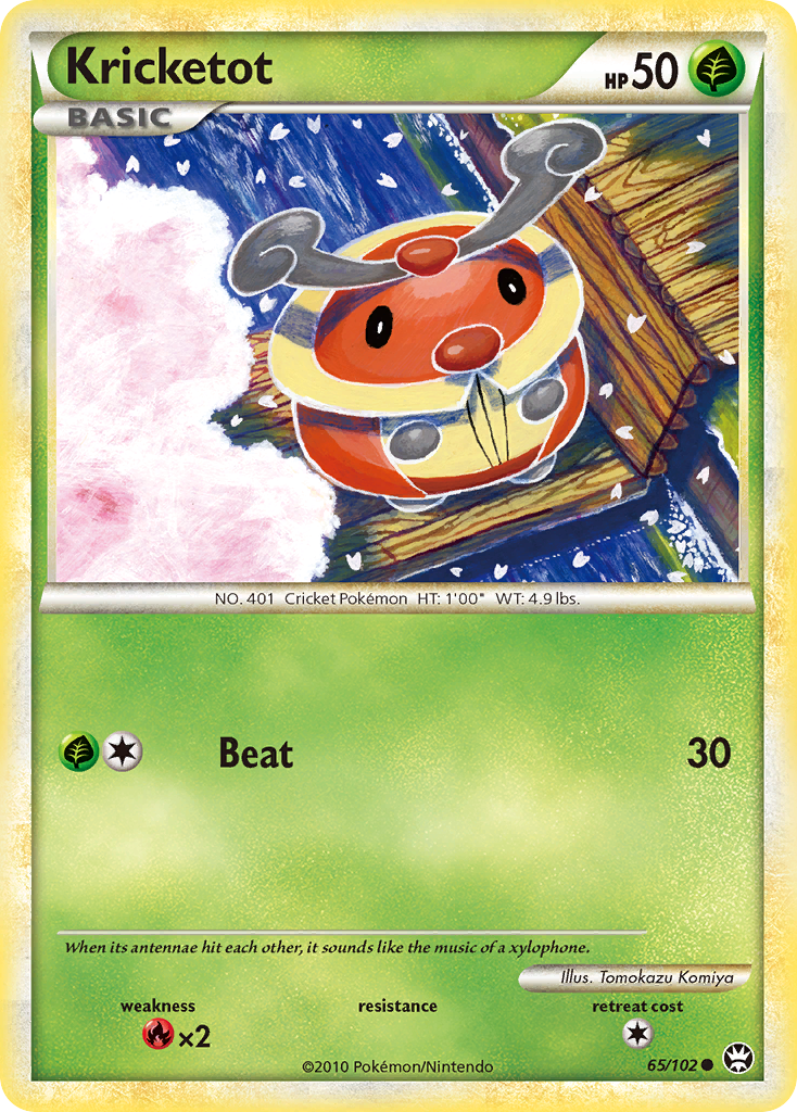 Kricketot — illustrated card