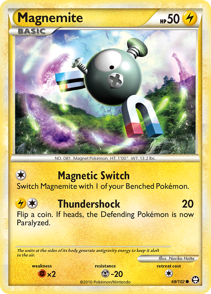 Magnemite — illustrated card