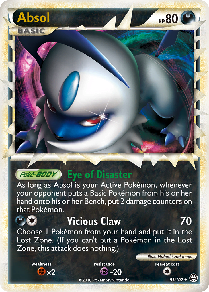 Absol — illustrated card