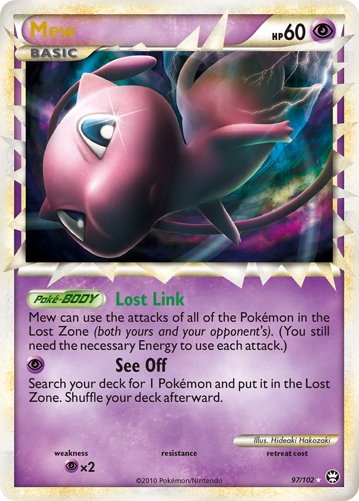 Mew — illustrated card