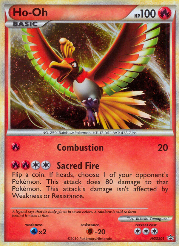 Ho-Oh — illustrated card