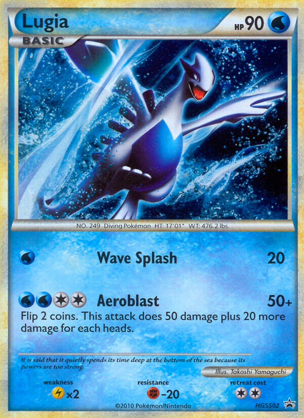 Lugia — illustrated card