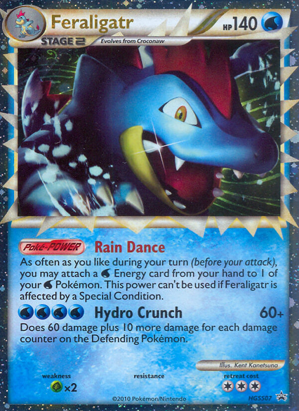 Feraligatr — illustrated card