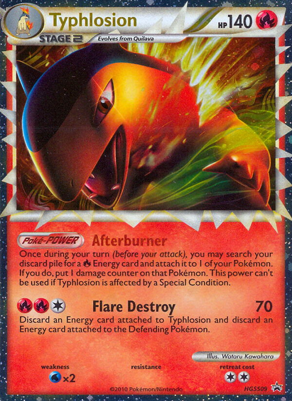 Typhlosion — illustrated card