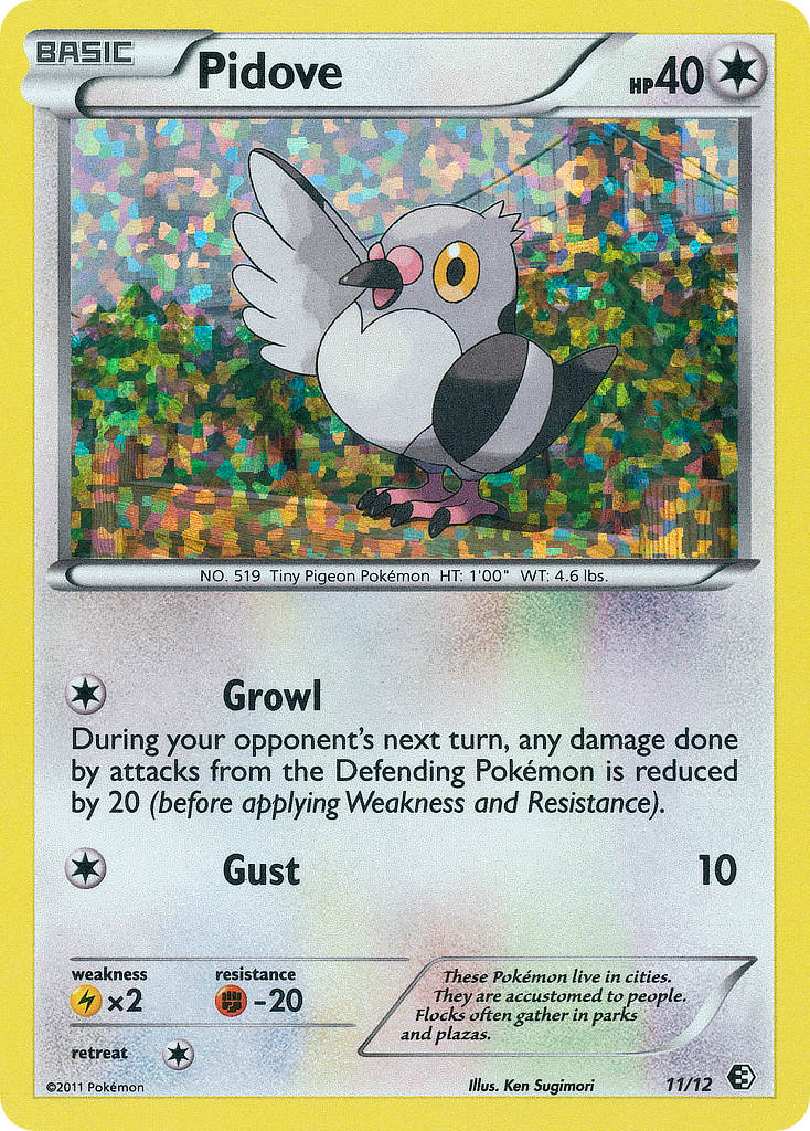 Pidove — illustrated card