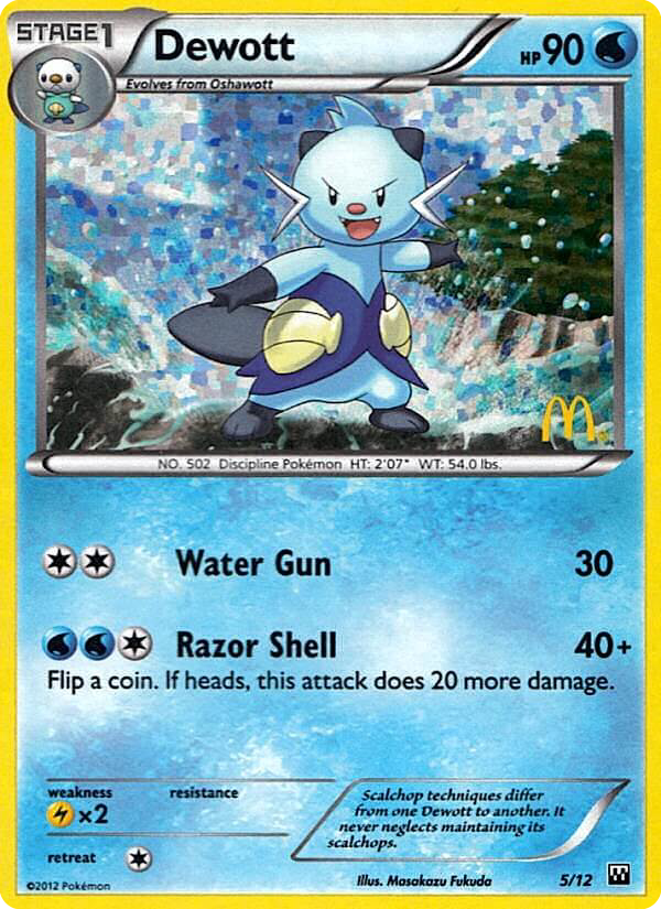 Dewott — illustrated card