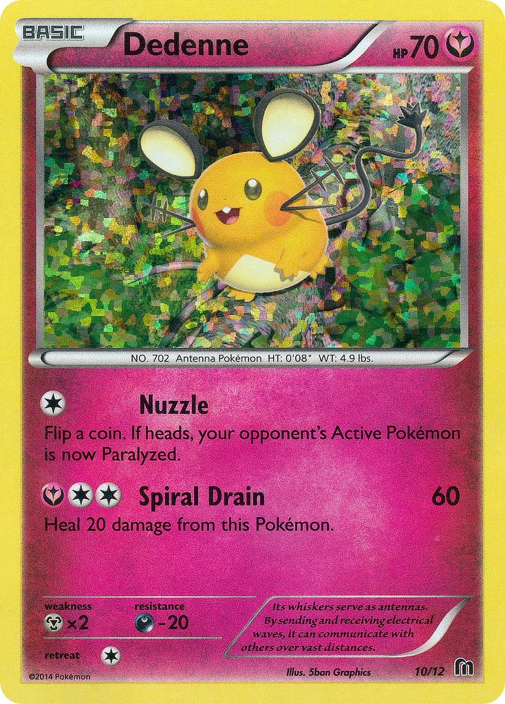 Dedenne — illustrated card