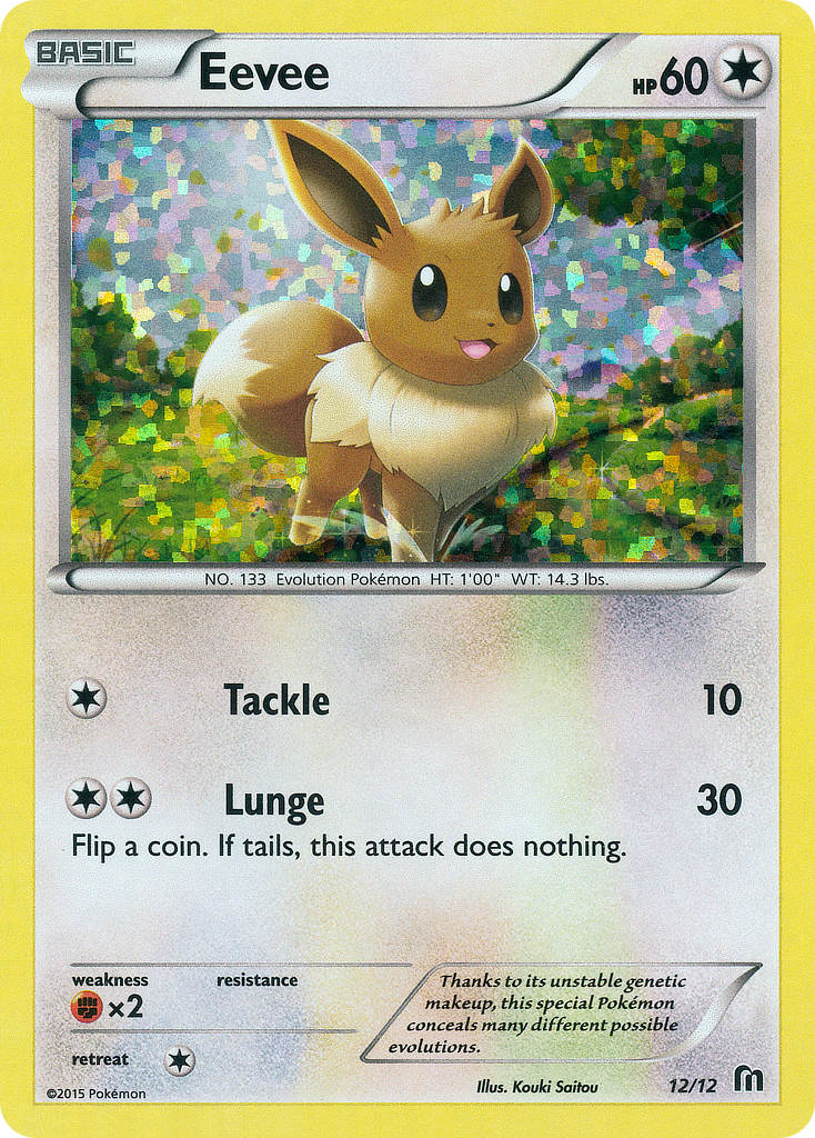 Eevee — illustrated card