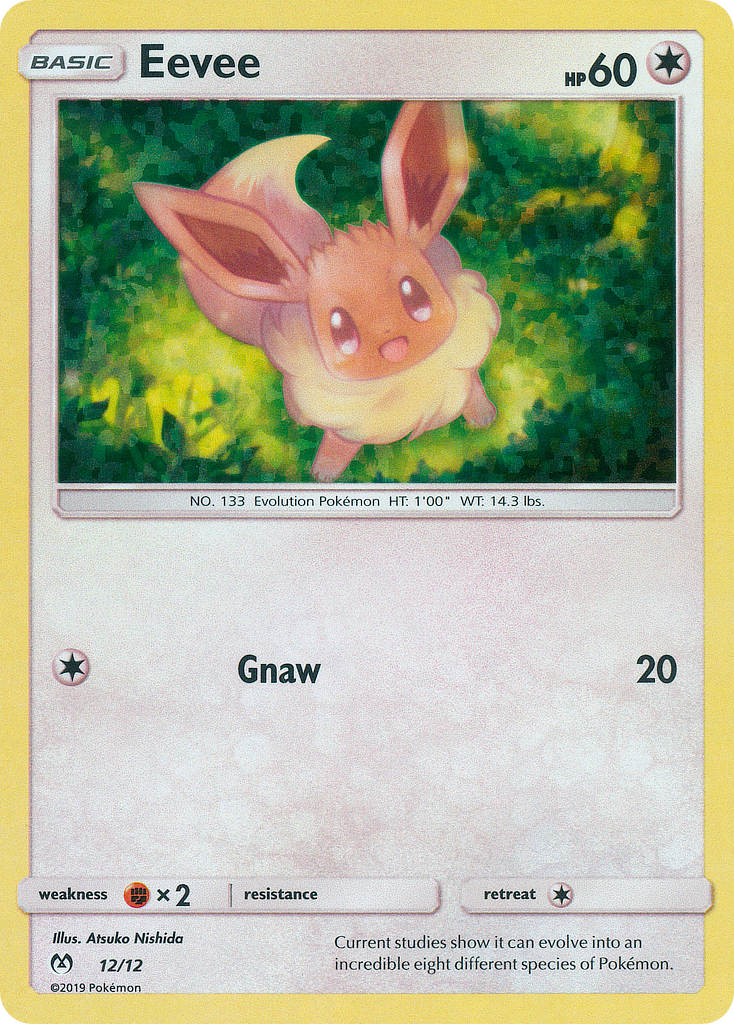 Eevee — illustrated card