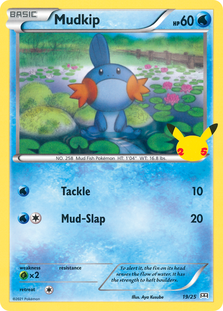 Mudkip — illustrated card