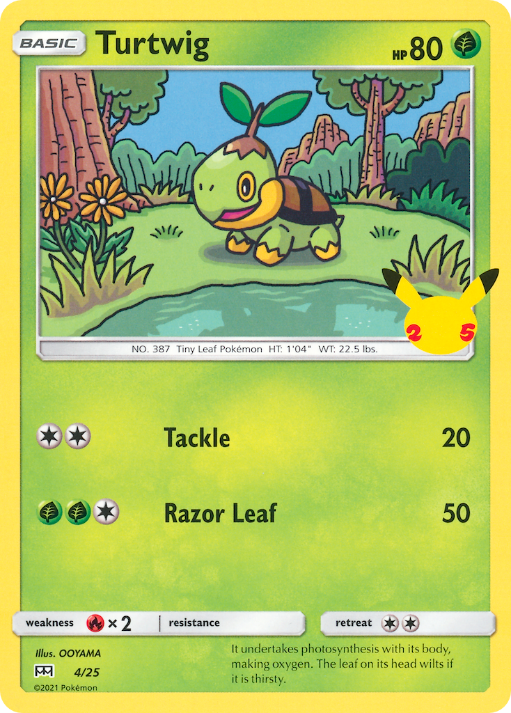 Turtwig — illustrated card