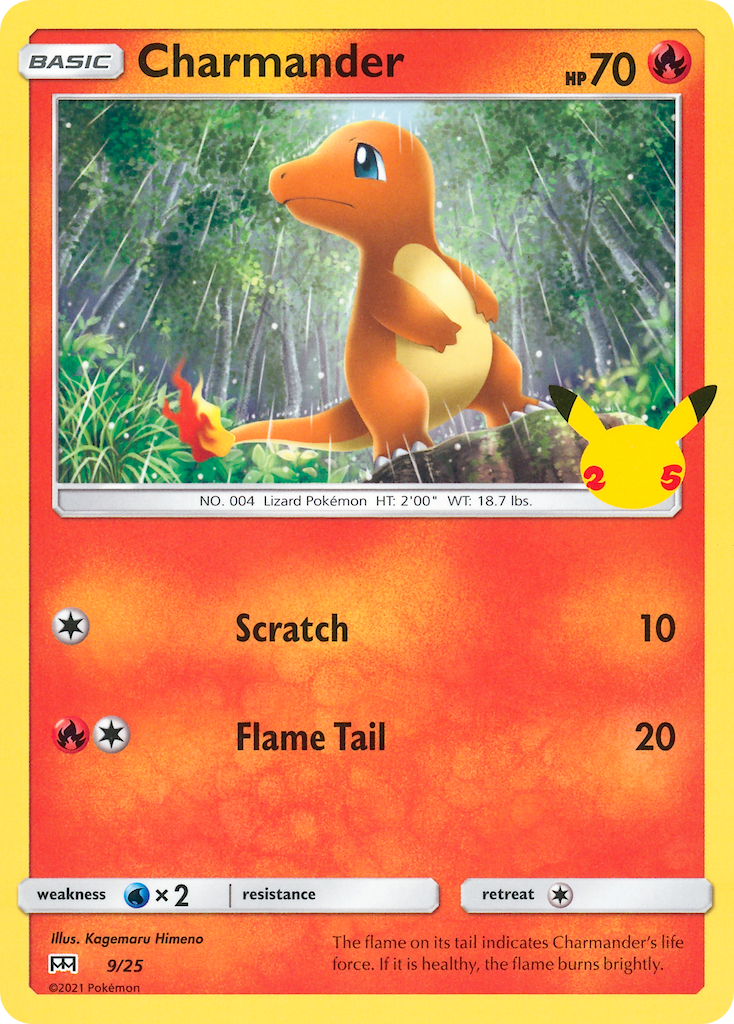Charmander — illustrated card