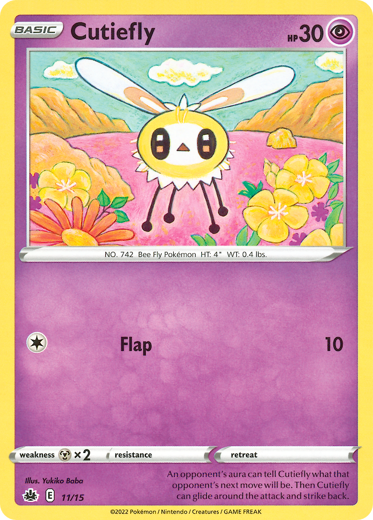 Cutiefly — illustrated card