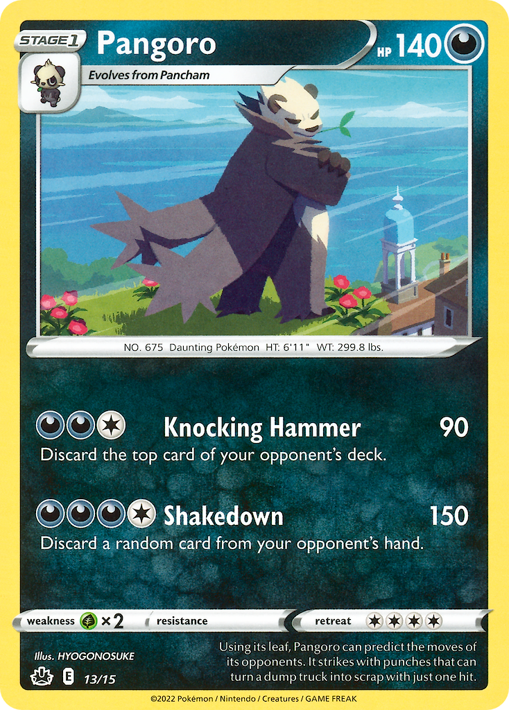 Pangoro — illustrated card