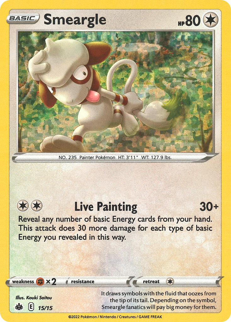 Smeargle — illustrated card