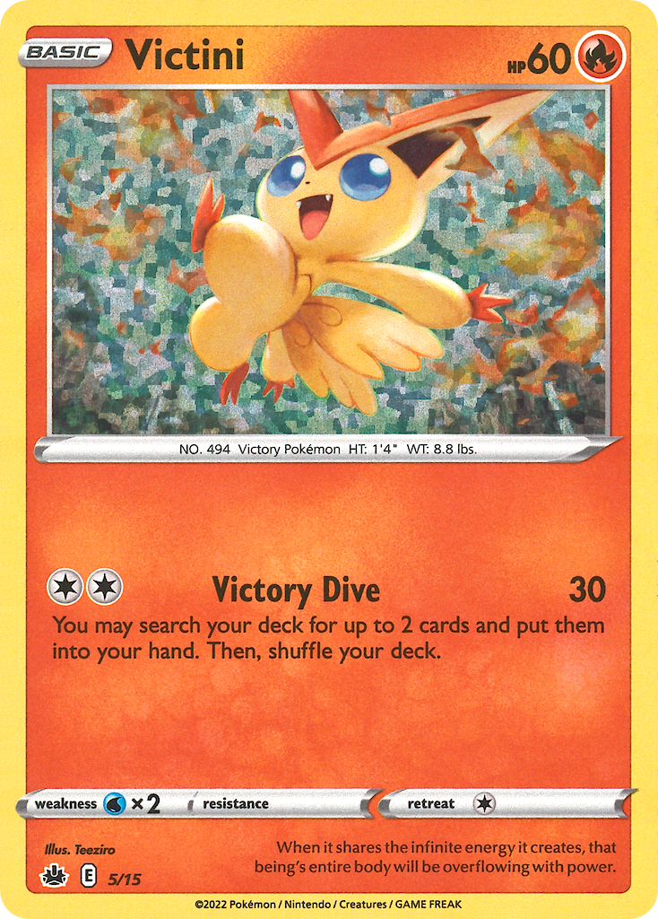 Victini — illustrated card