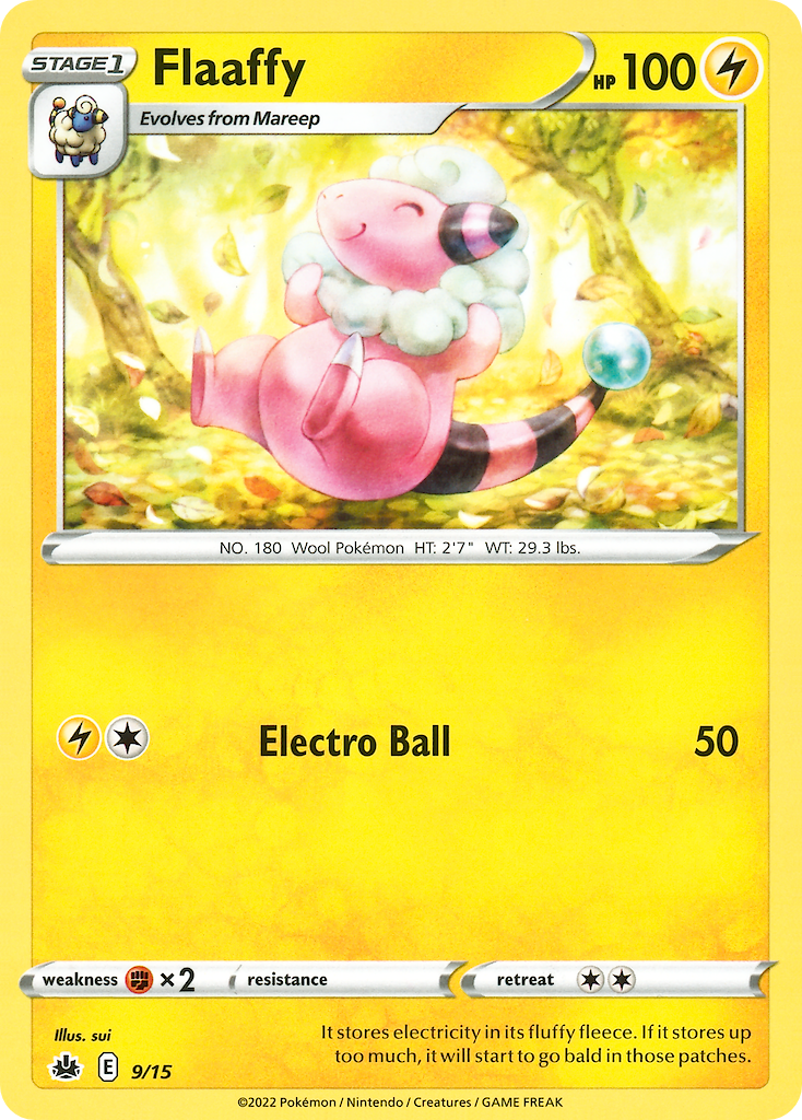 Flaaffy — illustrated card