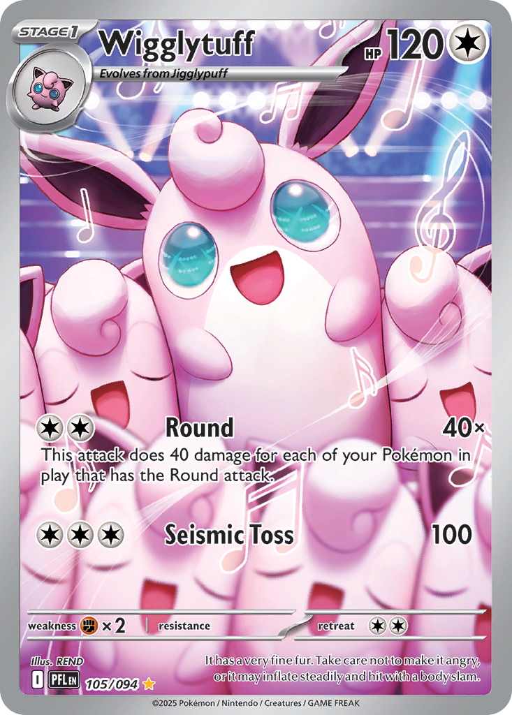 Wigglytuff — illustrated card