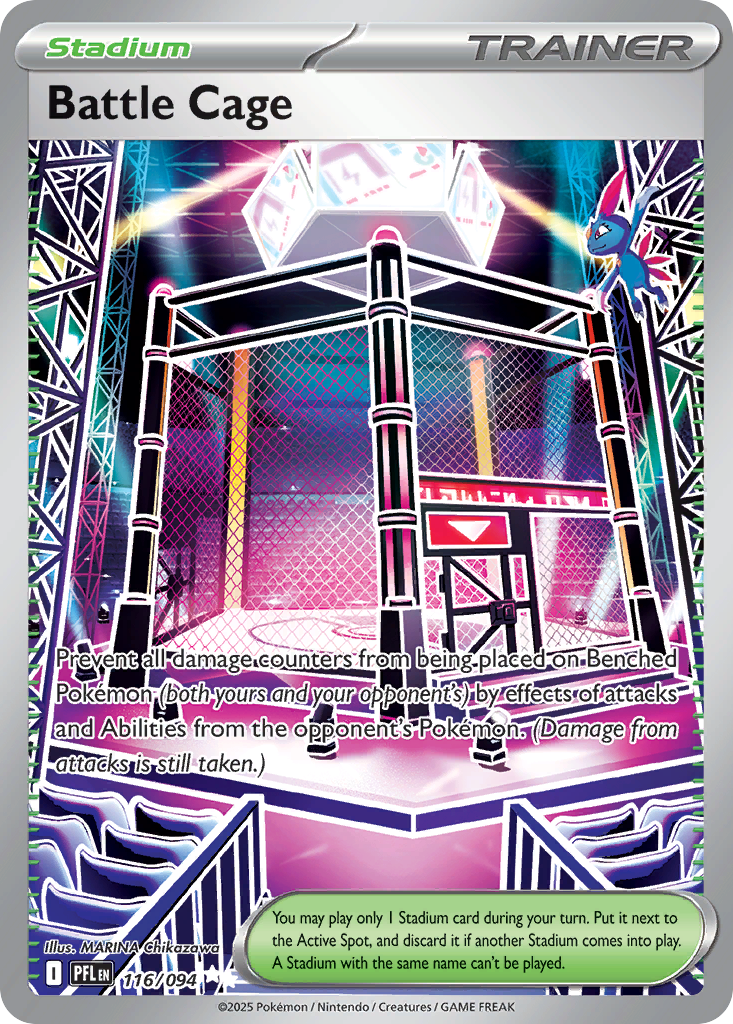 Battle Cage — illustrated card