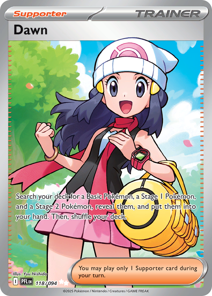 Dawn — illustrated card