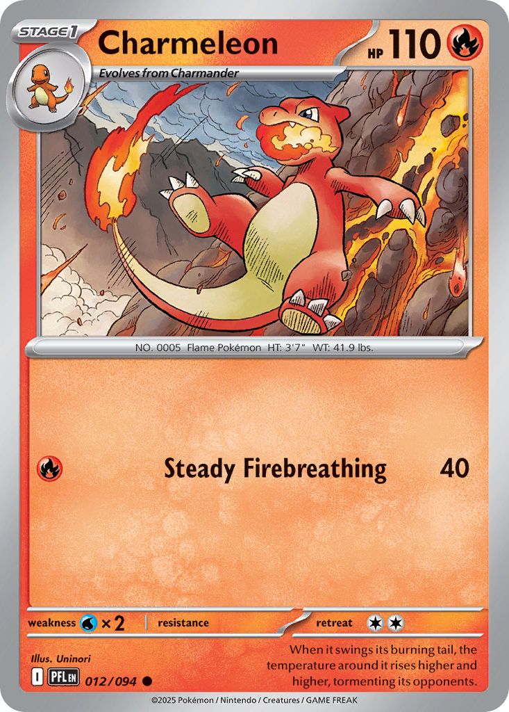 Charmeleon — illustrated card