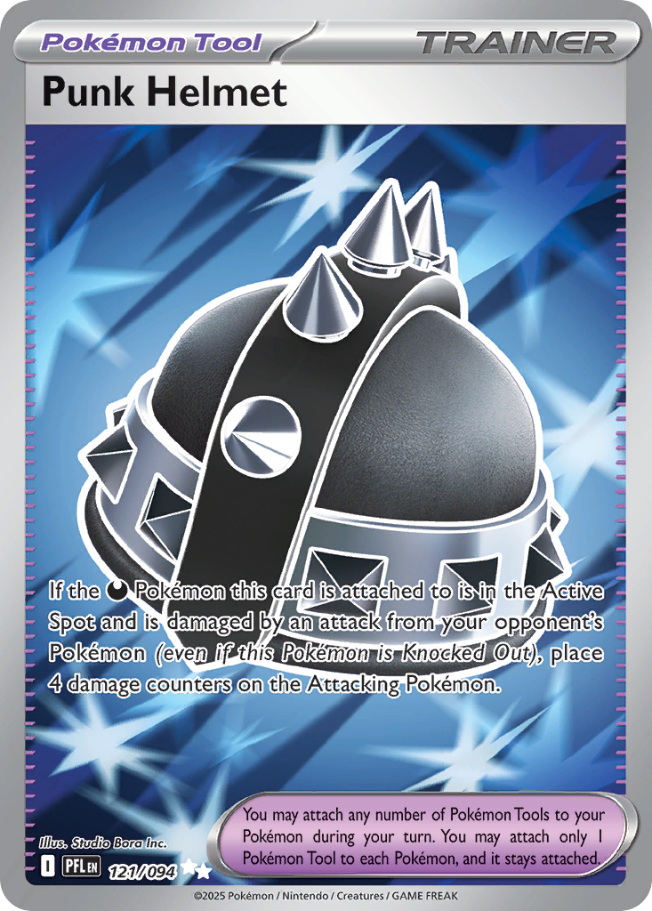 Punk Helmet — illustrated card