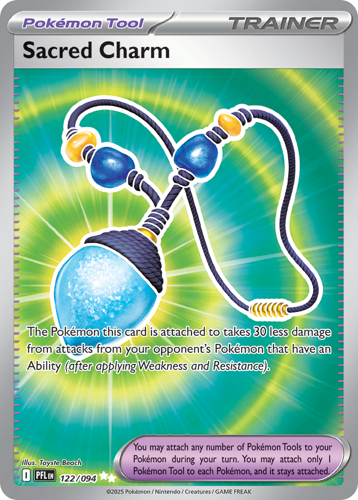 Sacred Charm — illustrated card