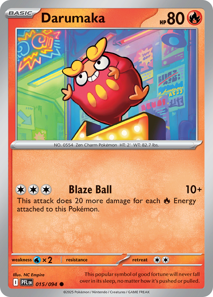Darumaka — illustrated card
