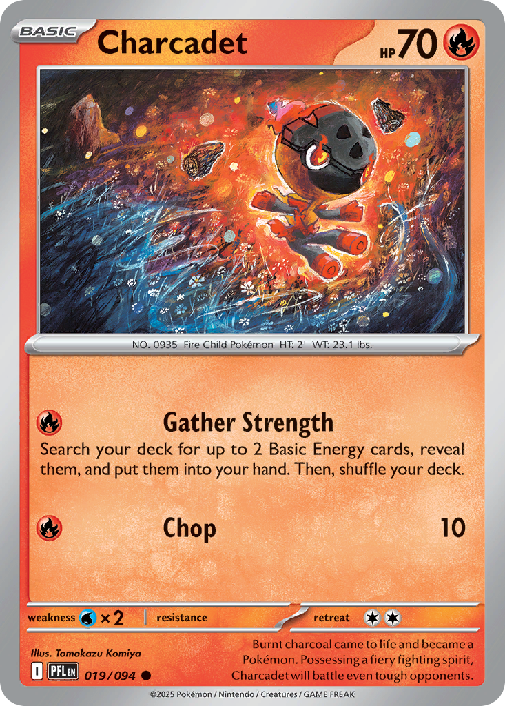Charcadet — illustrated card