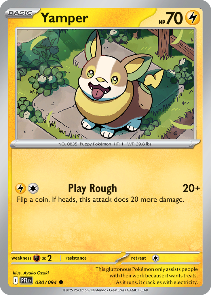 Yamper — illustrated card