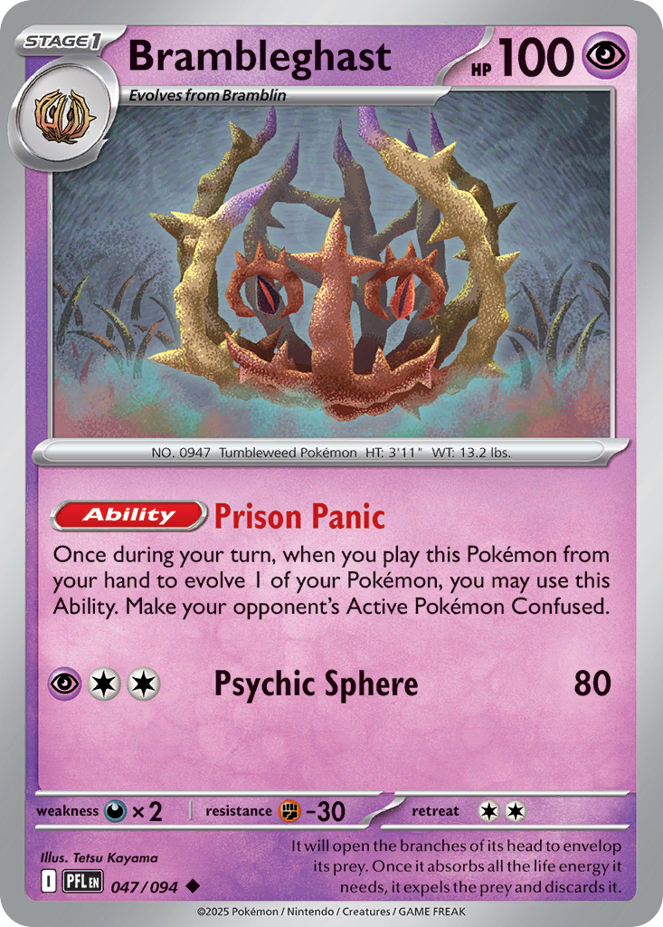 Brambleghast — illustrated card