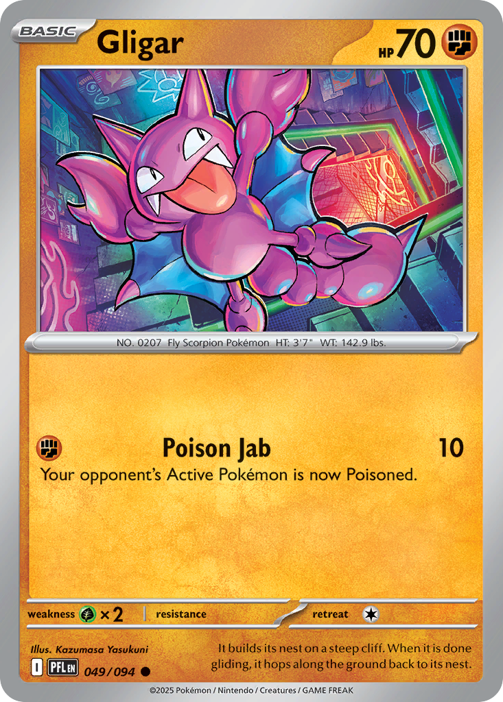 Gligar — illustrated card